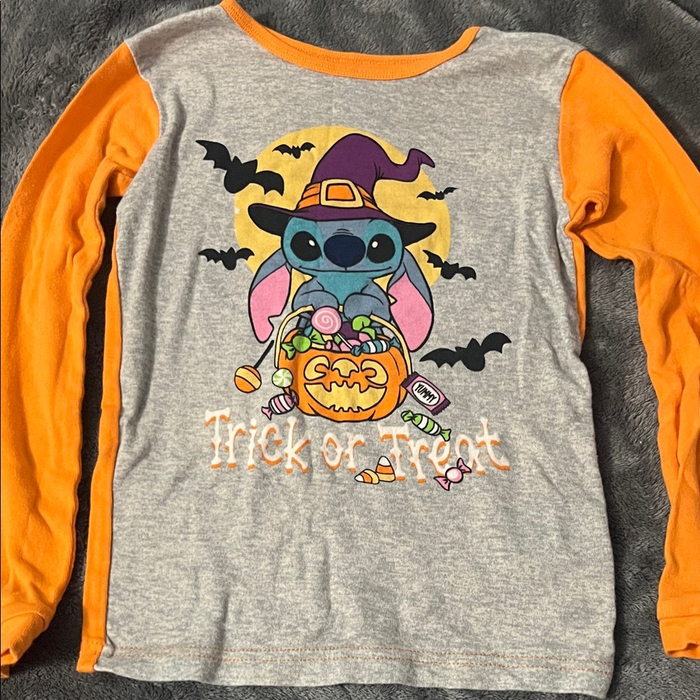 PJ Set Halloween Stitch Long Sleeve